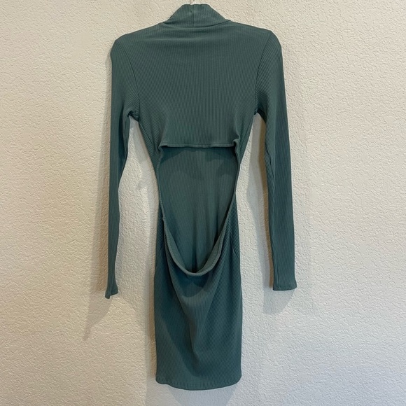 New! Free People Beach Guess Who’s Back Mini Rib Knit Dress - Picture 5 of 8